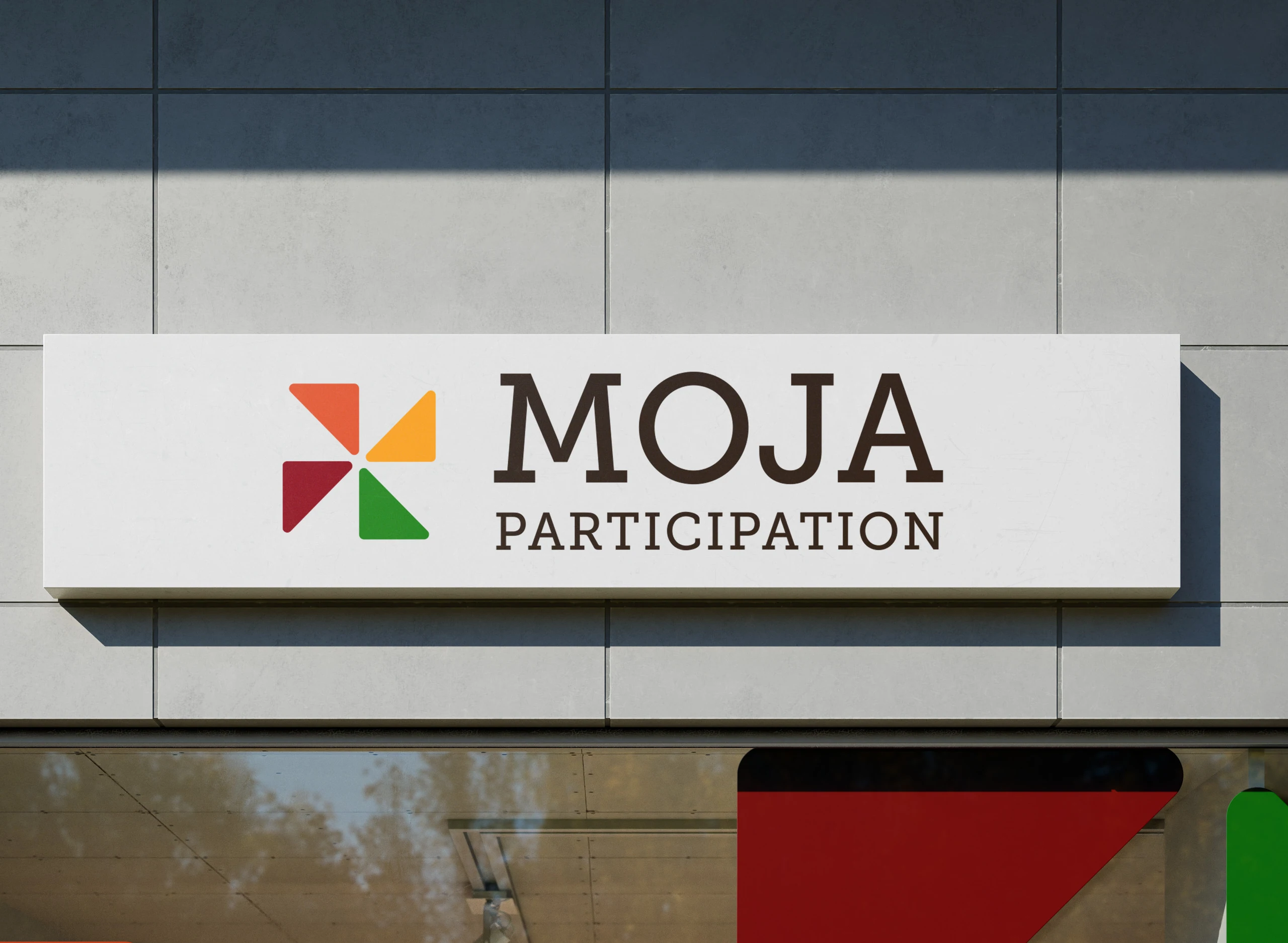 Enseigne de Moja Participation